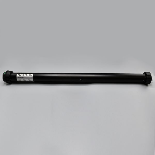 Wide shot of the the Fabtex ML-350F hardwired/ plug-in roller shade motor