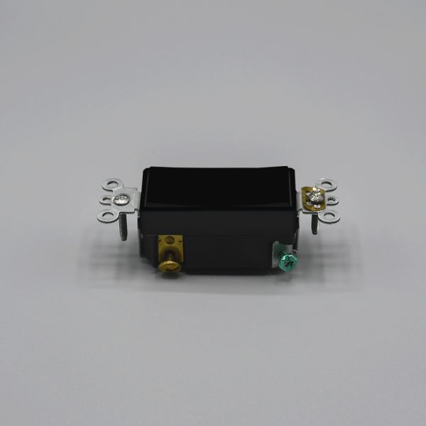 Black Fabtex Momentary Contact Rocker Switch control for ML-350PW hardwire motor for roller shades