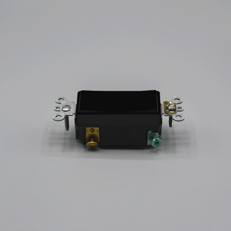 Black Fabtex Momentary Contact Rocker Switch control for ML-350PW hardwire motor for roller shades