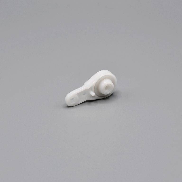 White Fabtex ball bearing carrier for the drapery track