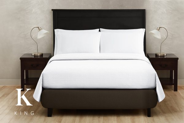 TS Quinn King Top Sheet - White (6 pcs)