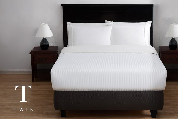 TS Sicilian Twin Top Sheet - White (6 pcs)